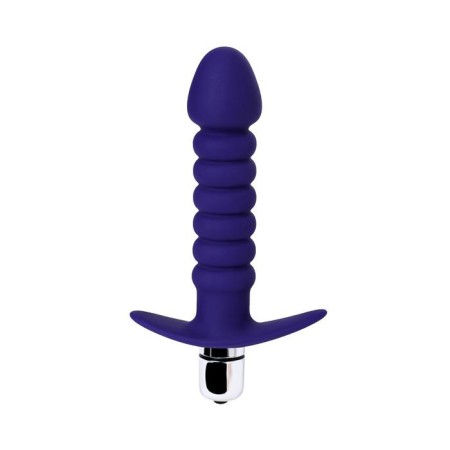 Anal vibrator Todo byfa Condal, moisture resistant, silicone, purple color, 14 cm, d = 2.9 cm-2