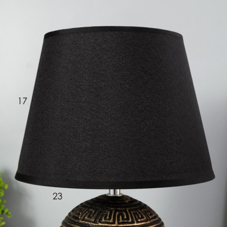 Table lamp "Cindy" E14 40W Black 23x23x32 cm Risalux-5