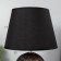 Table lamp "Cindy" E14 40W Black 23x23x32 cm Risalux