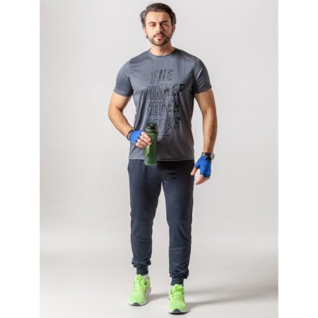 Sports T -shirt Male Isee, size 50, graphite color-12