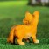 Garden figure "Fox" 15x12x18cm
