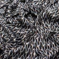 Payer satin fabric, width 150 cm, brown color