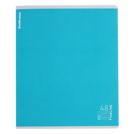 Notebook of 48 sheets in the Erichkrause "Fineline", Lamination Soft-Touch, OFSET BOCK 100%, mix-6