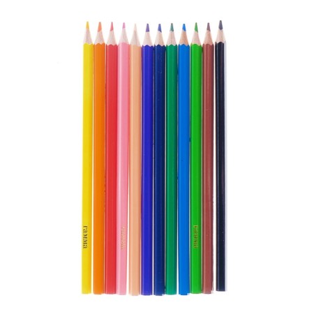 Pencils of 12 colors "Gamma" "Classic", rod d = 2.6 mm, hexagonal-1