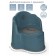 Pot children's Amarobaby Ergonomic, with a lid, turquoise color