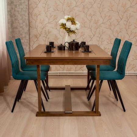 Dining stool Polini Home Rio SM, dark-turquoise color color-7