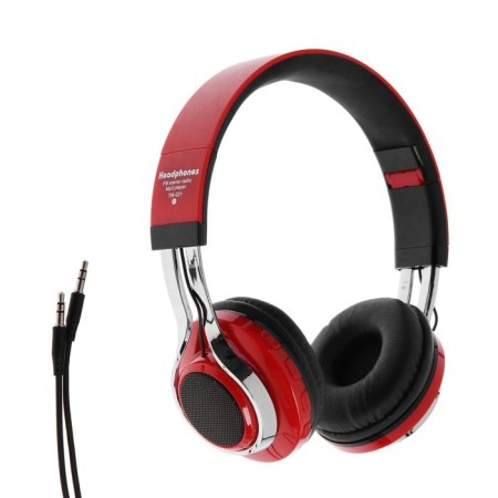 Luazon RX-1 headphones, wireless, invoices, BT 4.2, 250 mAh, LED, FM, Microsd, Reds-2