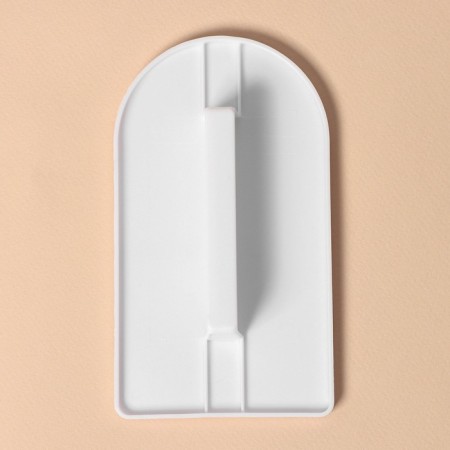 Confectionery spatula with Konfinetta handle, 14.2 × 8 cm, white color-3