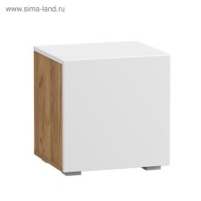 Alba Tumba, 400x361x420, white premium/oak craft gold