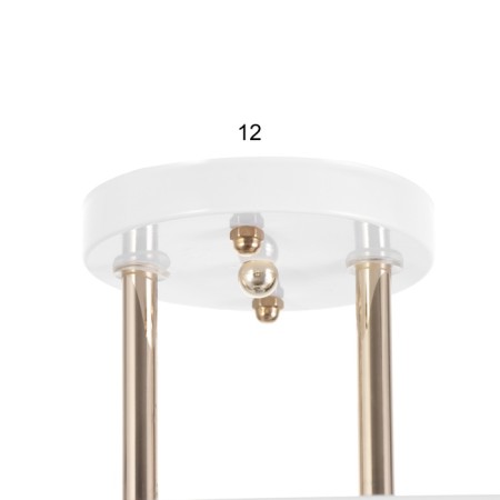 Ronan chandelier 2he27 40W white 40x28 cm-7