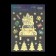 Interior sticker with the luminous layer "New Year's delivery", 21 x 29.7 x 0.1 cm, New Year