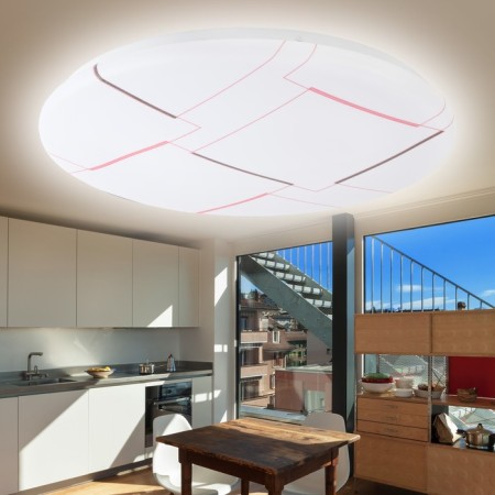 Lamp Ceiling LED era SLIM without DU SPB-6 SLIM 210x50 mm, IP20, LED, 18W, 1200LM, 4000K-2