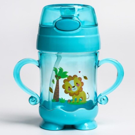 Baby chipper with silicone tube, 220 ml., With pens, Mix color-4