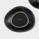 A set of porcelain plates Magistro Carbon, 21 × 18.5 cm, 2 pcs, black color