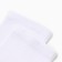 Women's socks shortened, white/gray color, river 23
