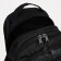 School backpack with reflective elements, "saxi", 2 parts on zippers, 4 external pockets, black/green color