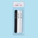 Files - emery, abrasiveness 100/180, 180/200, 200/240, 18 cm, 3 pcs, black/gray/white color