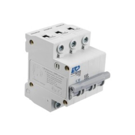 Aircraft switch VA 47-63, 3P 32A (C) 4.5KA ETP