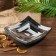 Decorative plate "Ananda" ceramics 20x20x5 cm