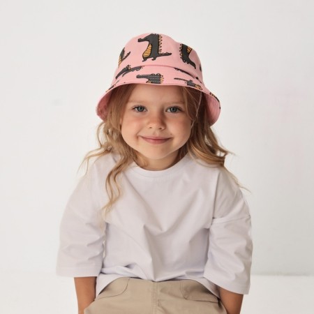 Panama Children's Minaku "Crocodiles", pink color, rr 52-54-1