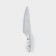 Knife - chef of the shade Sparkle, blade 20 cm, white color