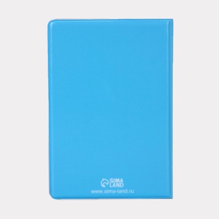 Cover for passport, blue color-1