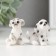 Polystone souvenir "Friday dog" MIX 2.8x3x4 cm