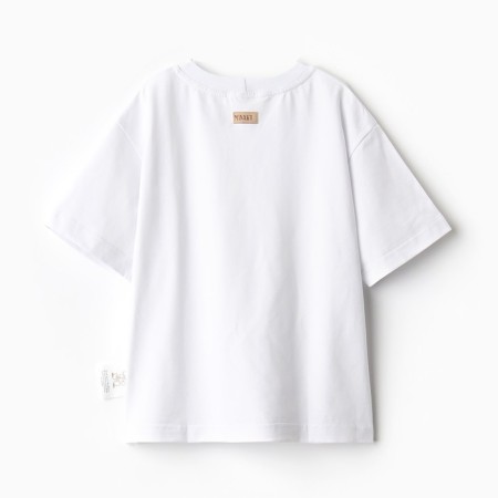 T -shirt Children's Minaku: Basic Line Kids color white, height 146 cm-10
