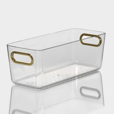 The storage container "Tenderness", 28 × 11 × 9.5 cm, the color is transparent-1