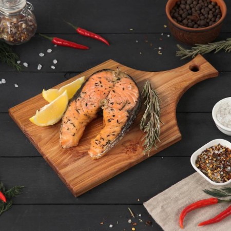 Groot board with handle MAGISTRO, 29 × 18 × 1.2 cm, oak-12