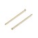 Construction battles, finished, brassized, 1.4x30 mm, 50 pcs