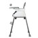 Biscuit feeding chair, gray color