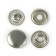 Installation button, omega (o-shaped), d = 15 mm, nickel color