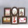 Photo frame in 6 photos 13x18 cm "with patterns" dark gold 37.5x59 cm