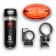 Bicycle front and rear, waterproof bicycle lantern, 5 diodes, 5 modes, 6 aaa