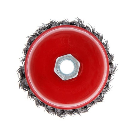 Metal brush for ushm scrap, twisted wire, "cup", M14, 100 mm-4