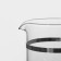 Know -hand jacket kettle - press "RIC", 600 ml, glass, brown color