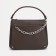 Cross-Bodi bag, lightning department, external pocket, brown color