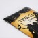 Cover for passport, black color