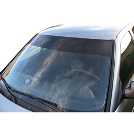 Tint strip on the windshield, Skyway, 18x165 cm, long, black color, s09501010-1