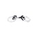 Toyfa Theater handcuffs, rope white