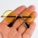 Glasses for toys, yellow color