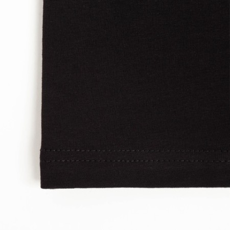 Women's T-shirt Basic Line Black Black, Rr. 54-7