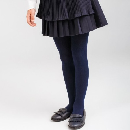 Pantyhose children, dark blue color, height 134-140-1