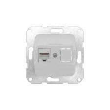Компьютерная розетка KRANZ rj45 с/у мех. бел KR-78-0223