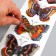 Plastic Plastic "Butterfly" mix 39.5x12 cm