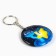 New Year's keychain with a flashlight for the keys "New Year: New Year's Eve" 5 x 10 cm