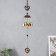 Wind Music Metal "Heart with an arrow" 3 bells 40 cm