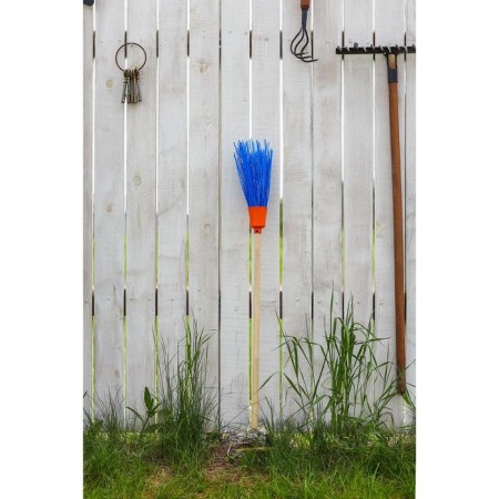 Polypropylene broom "Baby", with a cuttings, small, 95 cm, color mix-3