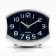 Line alarm clock, discrete move, D-14 cm, 13 x 14 cm